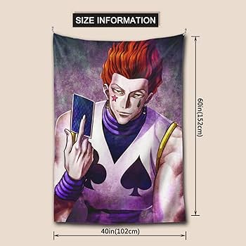 HUNTER × HUNTER ヒソカ タオル 特大布ポスター Amazon.co.jp: ハンター×ハンター-ヒソカ タペストリー布